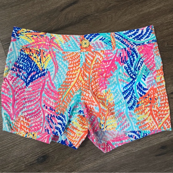 Lilly Pulitzer Electric Feel The Callahan Short Sz 6 - Picture 2 of 4